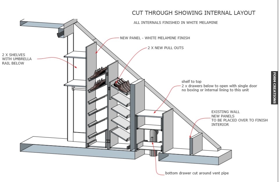 How much is bespoke understair storage? Form Creations Limited