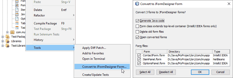 NetBeans plugin JFormDesigner Java/Swing GUI Designer