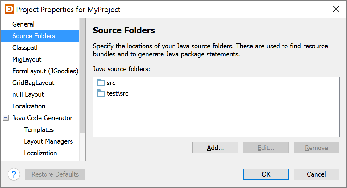 Projects JFormDesigner Java/Swing GUI Designer