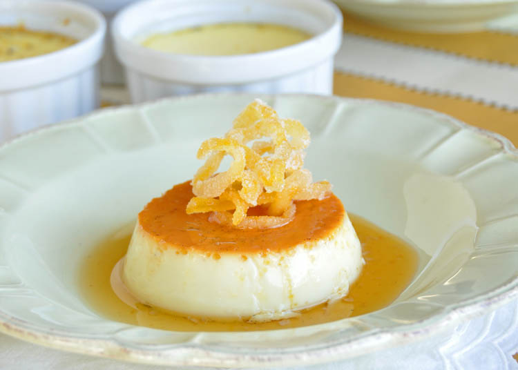 Meyer Lemon Vanilla Bean Creme Caramel — Former Chef