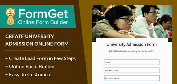 University Admission Form For Academies & Universities FormGet