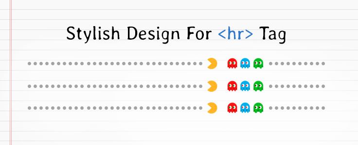 CSS Hr Style Change Color Border Style FormGet