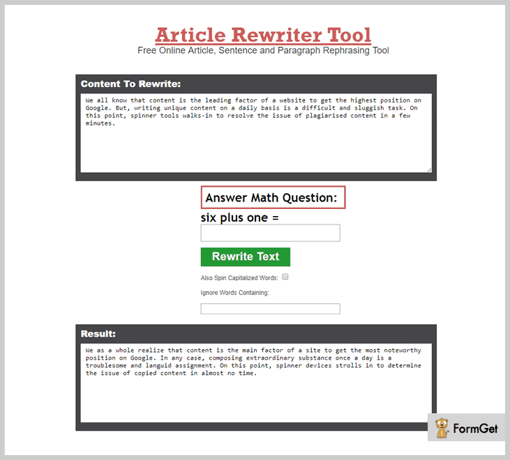 Free Paraphrasing Tool to Avoid Plagiarism StandoutEssay