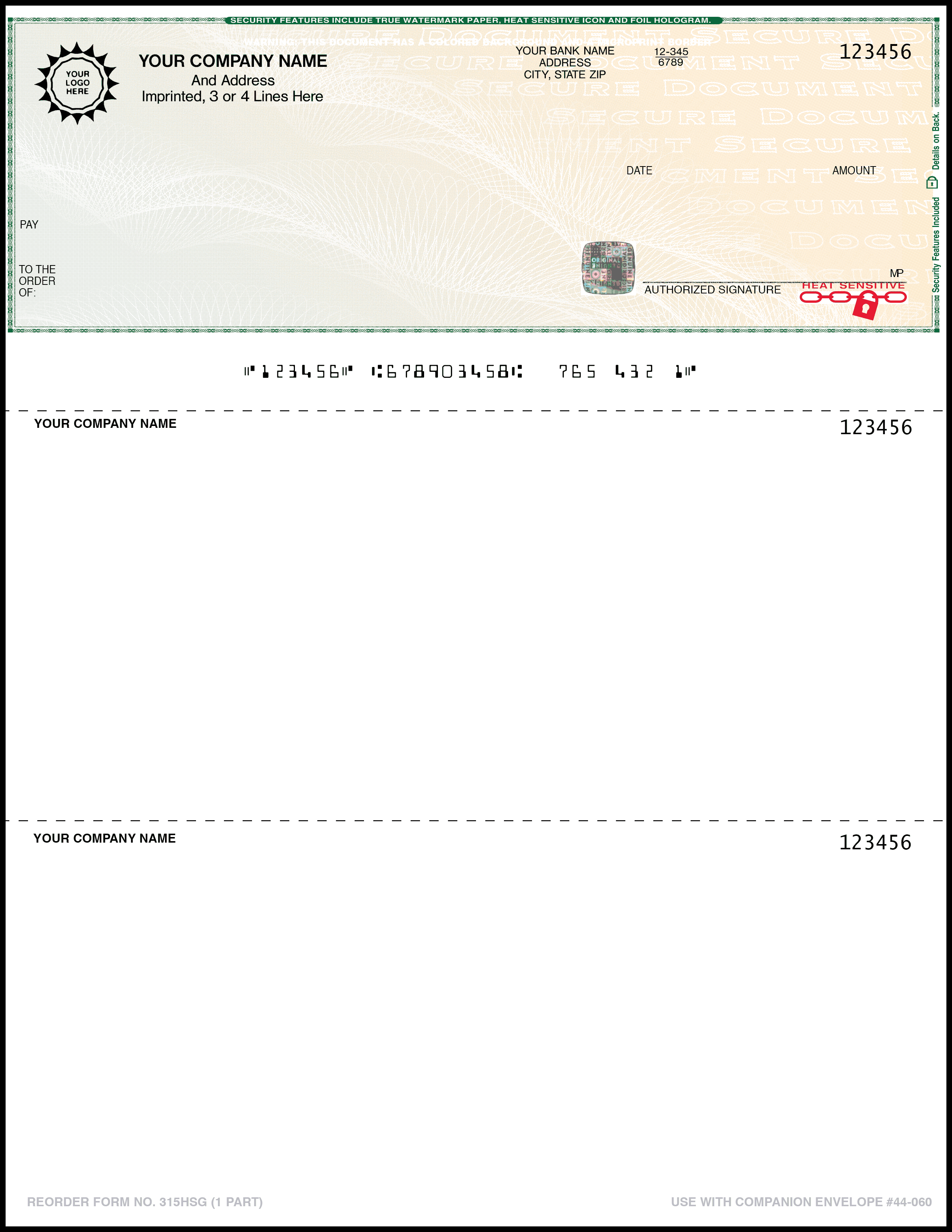 Official Checks & Forms For SoftPro