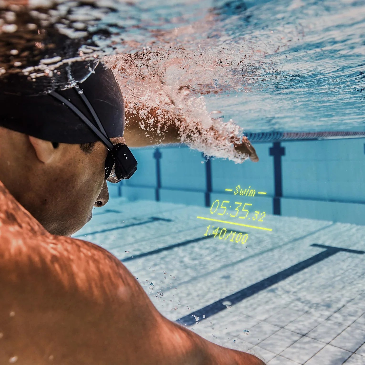 FORM Smart Swimming Goggles | Swim Goggles with Display