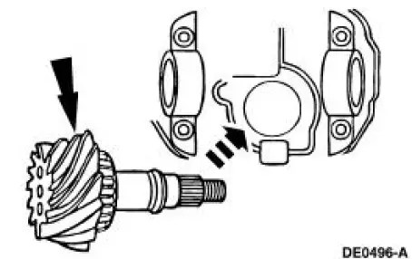 Ford Mustang (1999-2004) Service Manual: Installation - Drive Pinion