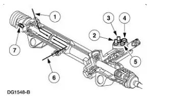 Ford Mustang (1999-2004) Service Manual: Power Steering (Description