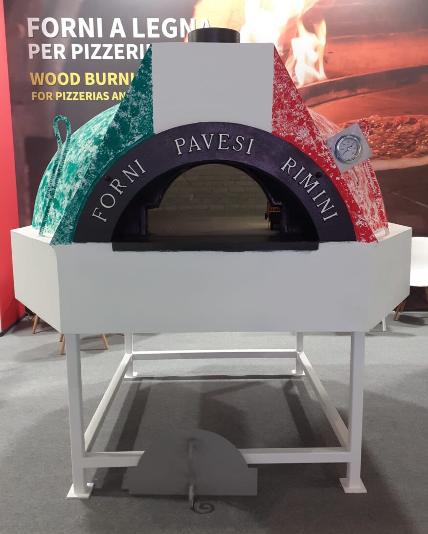 NEW Pizza oven mod. painted Cupola 8/10 pizzas Forni Pavesi Rimini