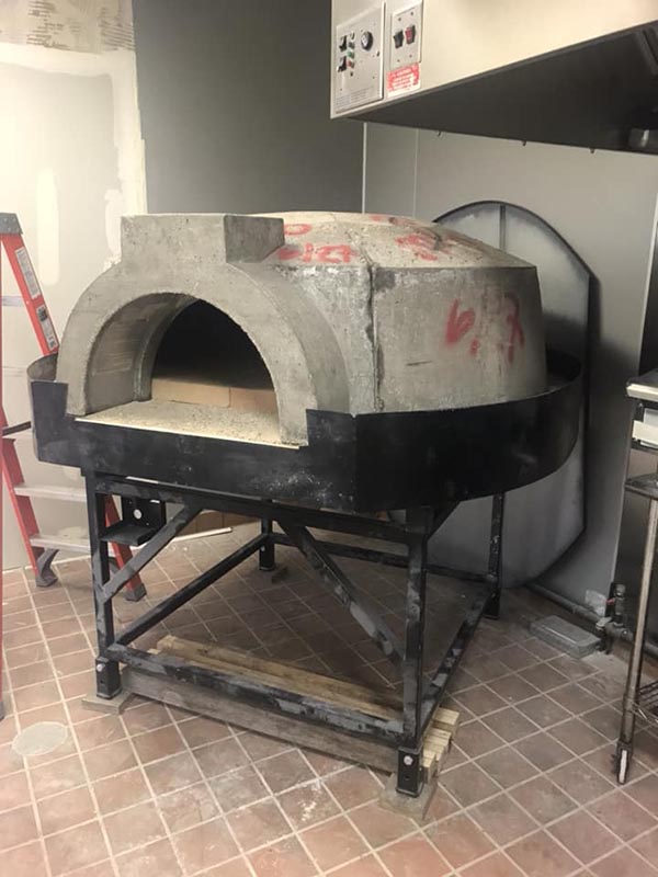 Modena140 Customer Moving Oven 02 Forno Bravo. Authentic Wood Fired Ovens