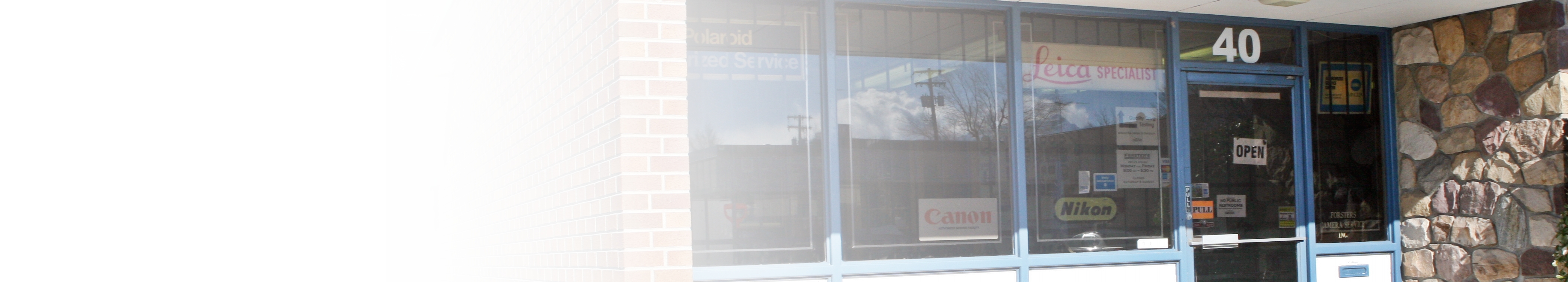 Contact Us Forster's Camera Service