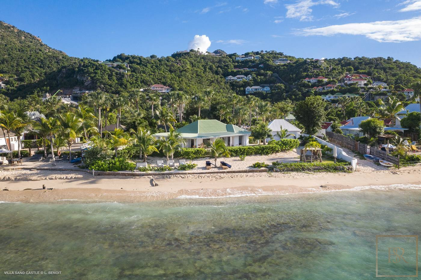 Real Estate Luxury Villa Sand Castle Lorient St Barth / St Barts for sale
