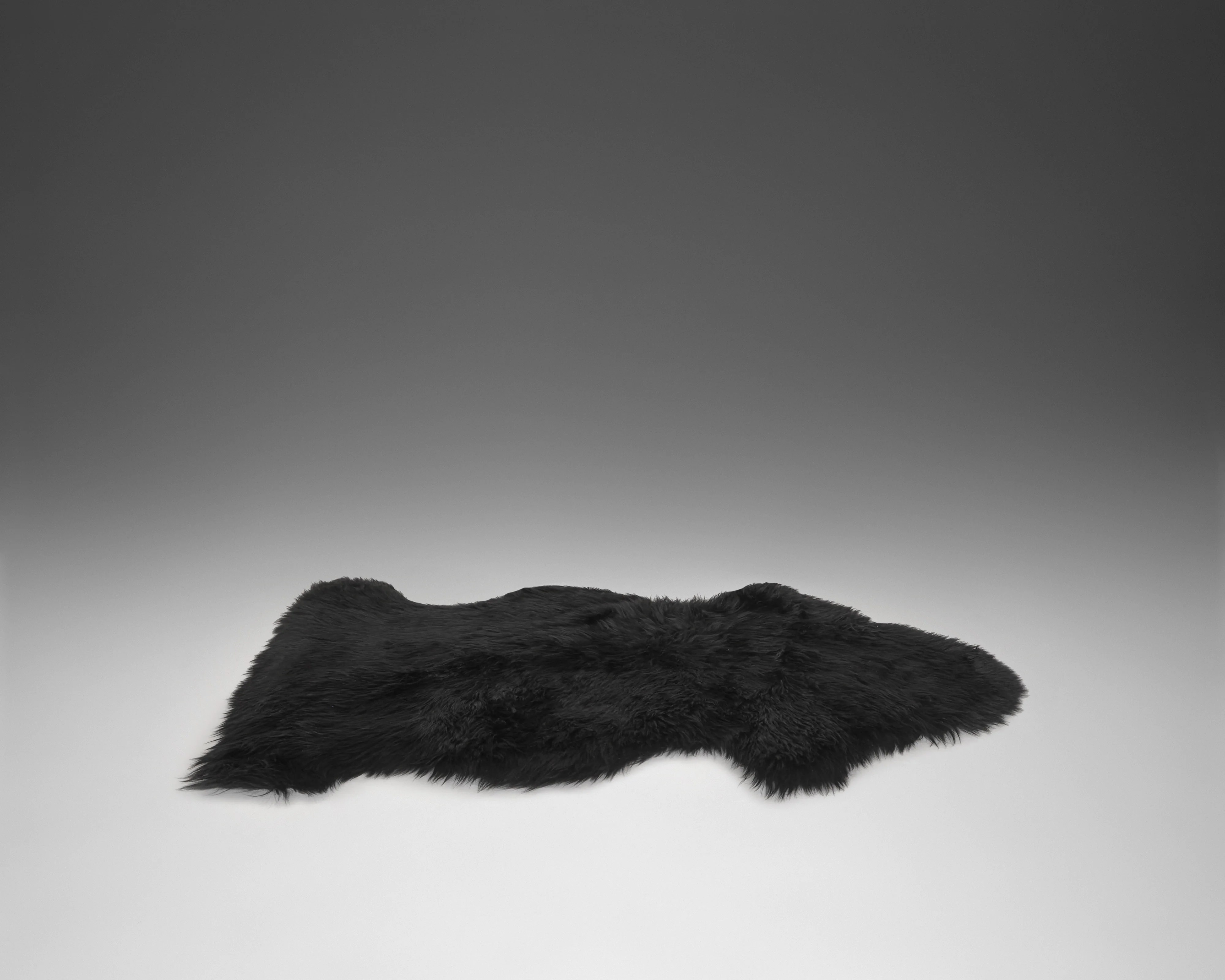 New Zealand Sheepskin Rug Black FORSYTH