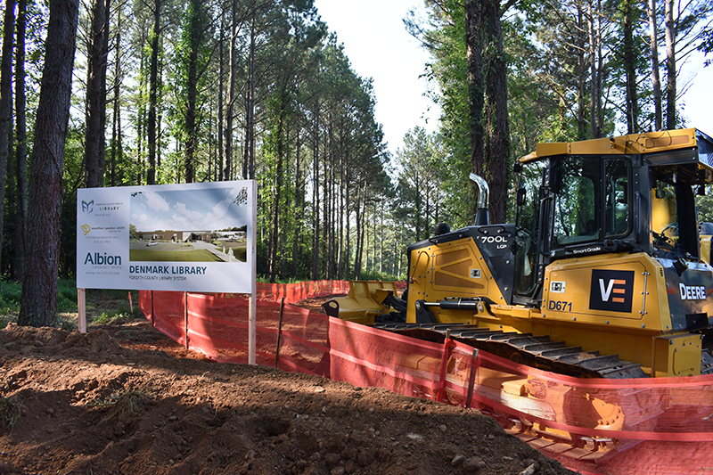 Denmark Library Groundbreaking Forsyth County Public Library