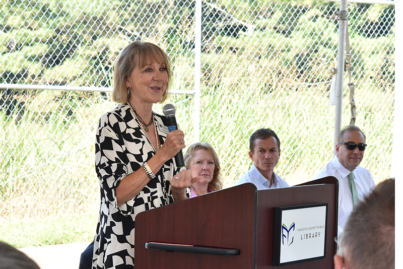 Denmark Library Groundbreaking Forsyth County Public Library