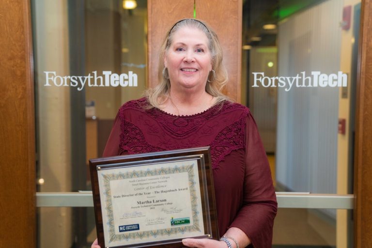 Forsyth Tech’s AwardWinning Small Business Center Director Offers