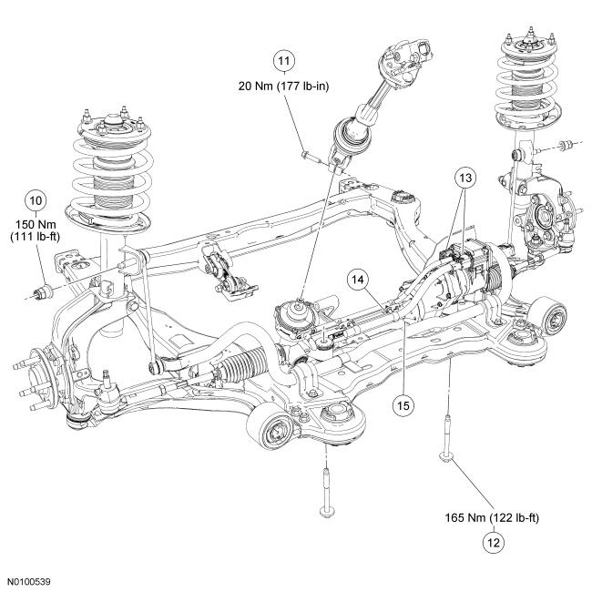 Ford Taurus Service Manual: Power Steering - Steering System - Chassis