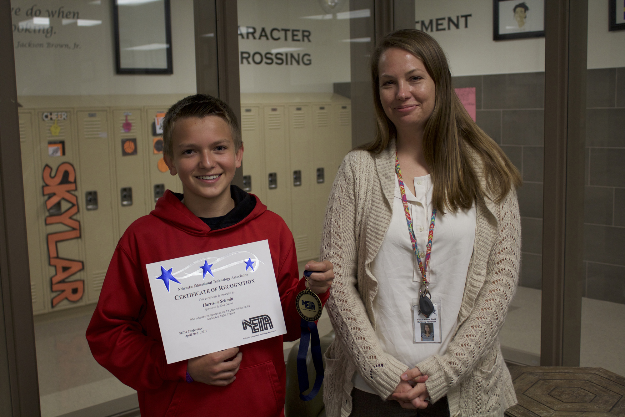 Congratulations Harrison Schmitt Fort Calhoun Community Schools