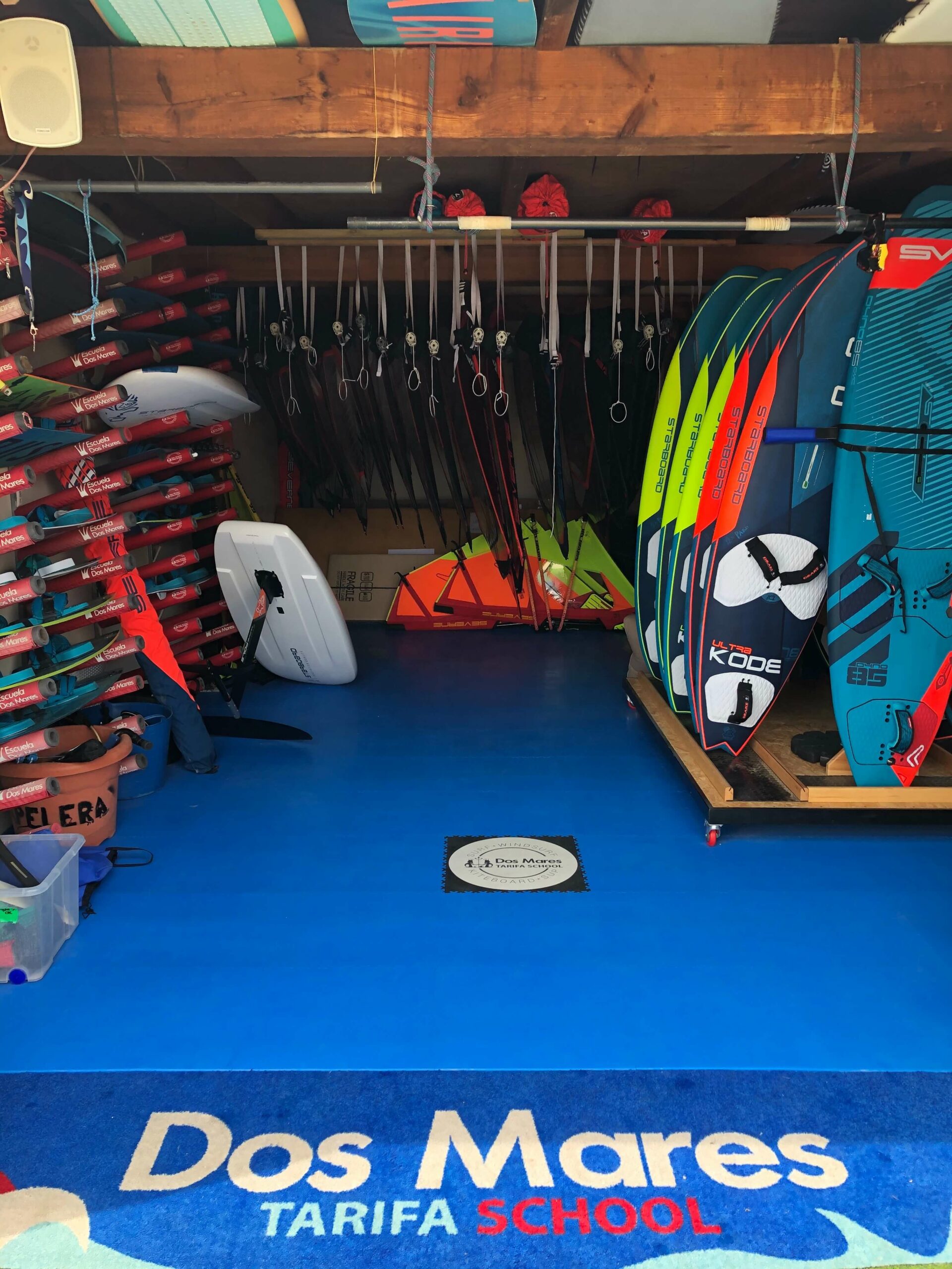Surfboard rental shop, Spain Fortelock
