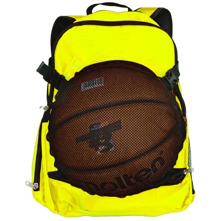 Basketball Rucksack 43 mit neongelb FOR THREE 43 Basketball