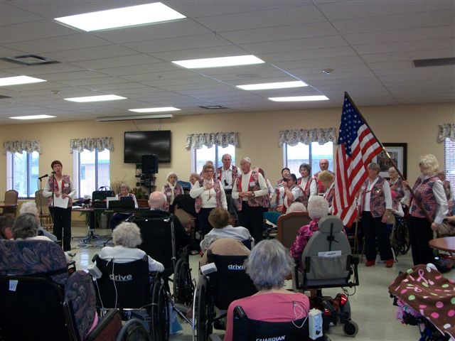 Patriotism and Music Go Together at The Fort Fort Hudson Health System