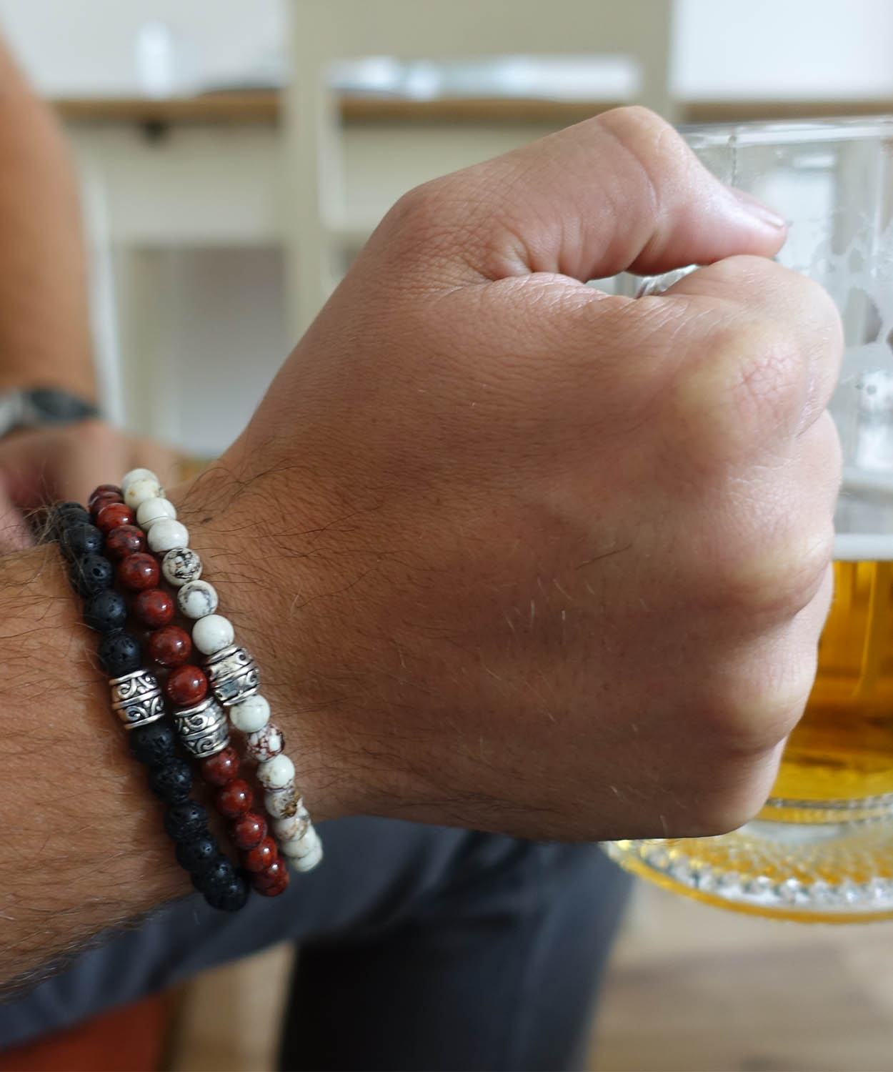 Essential Guide How to Stack Bracelets for Men FortunaBeads