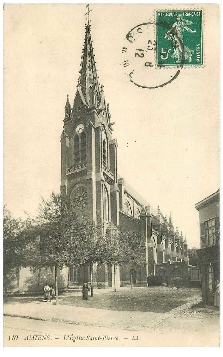 80 AMIENS. Eglise SaintPierre 1912