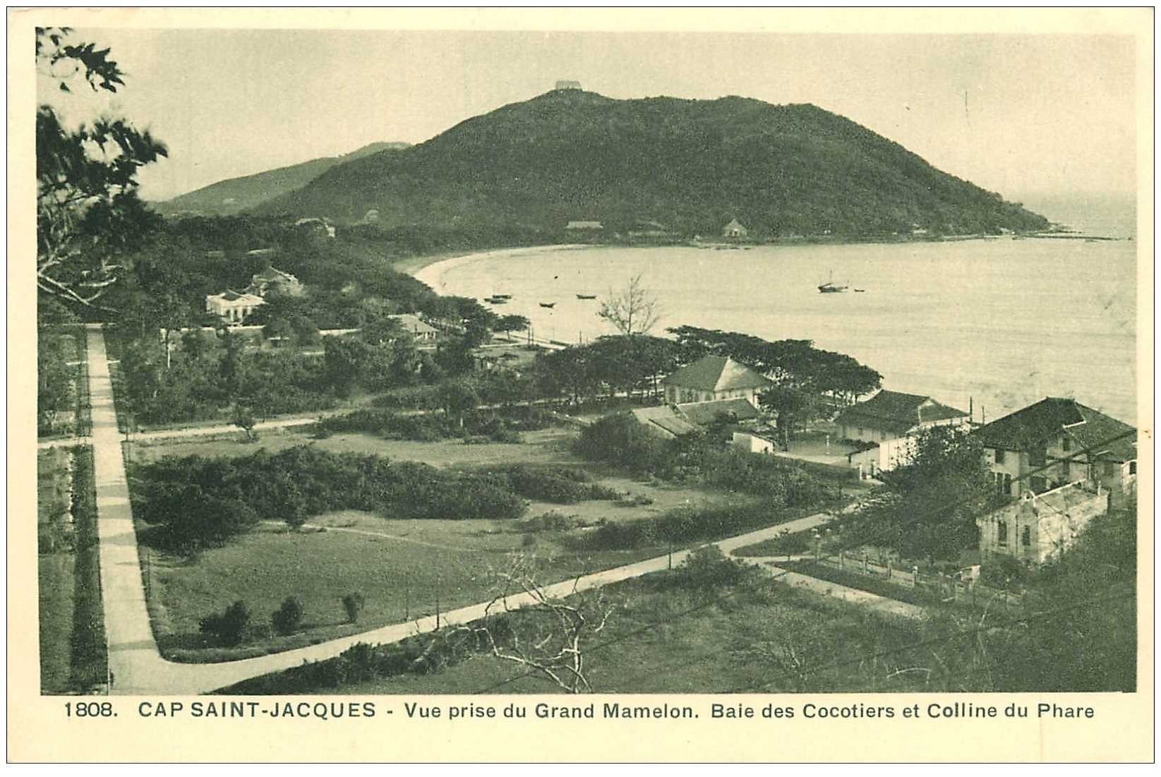 ViêtNam.. CAP SAINT JACQUES. Plage Baie des Cocotiers Grand Mamelon Colline du Phare