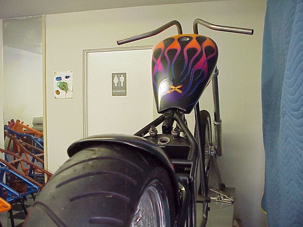 Chassis, custom motorcycle frames, rolling