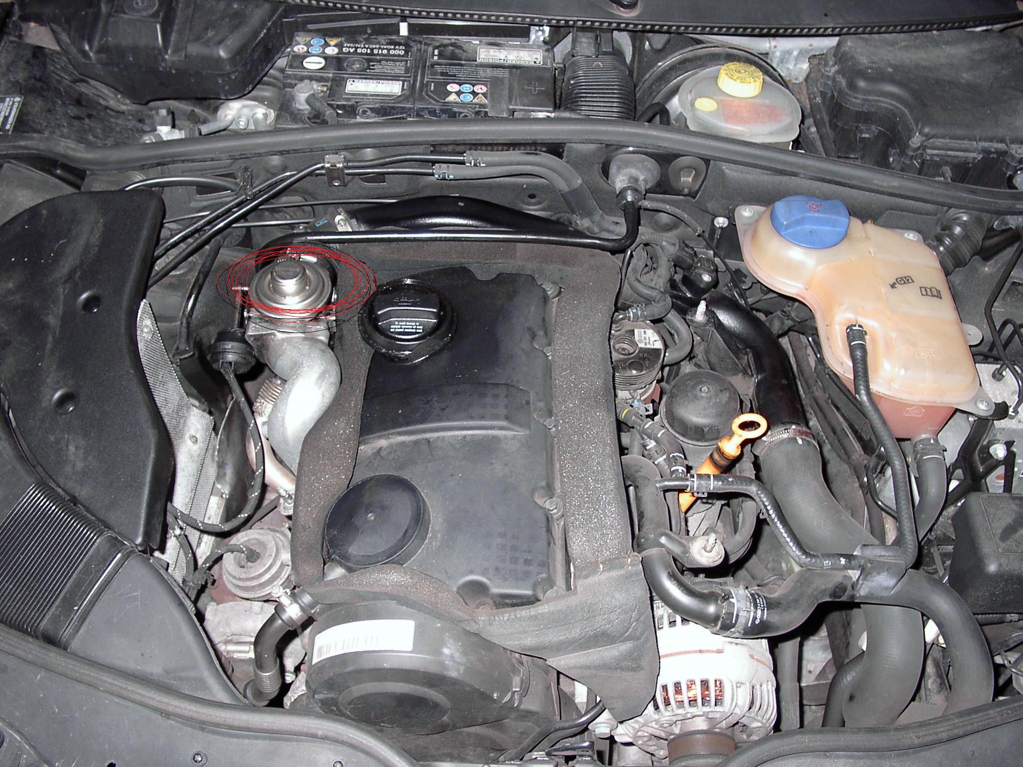 Fuite de liquide de refroidissement (Page 1) Passat V » Technique