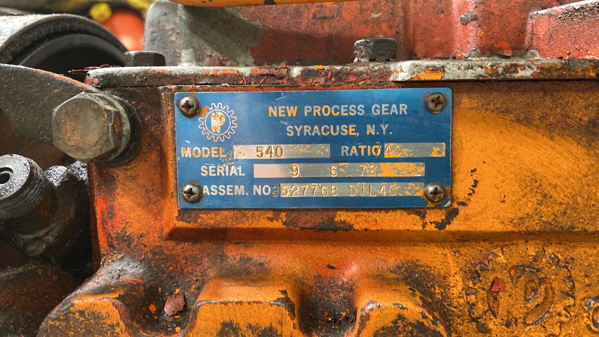 Five speed transmission from 318 Tucker | Forums Forums