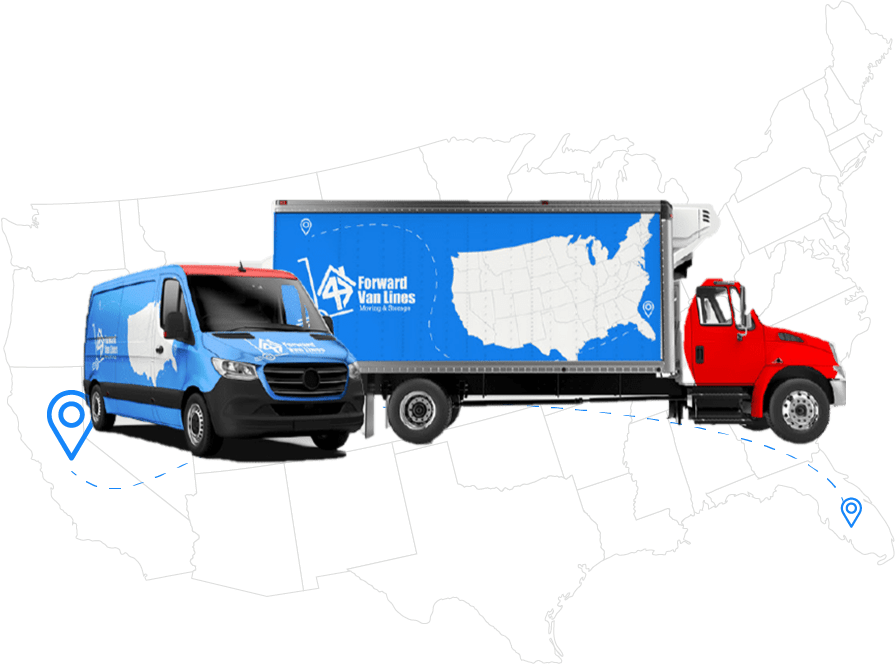 The States We Serve moving services