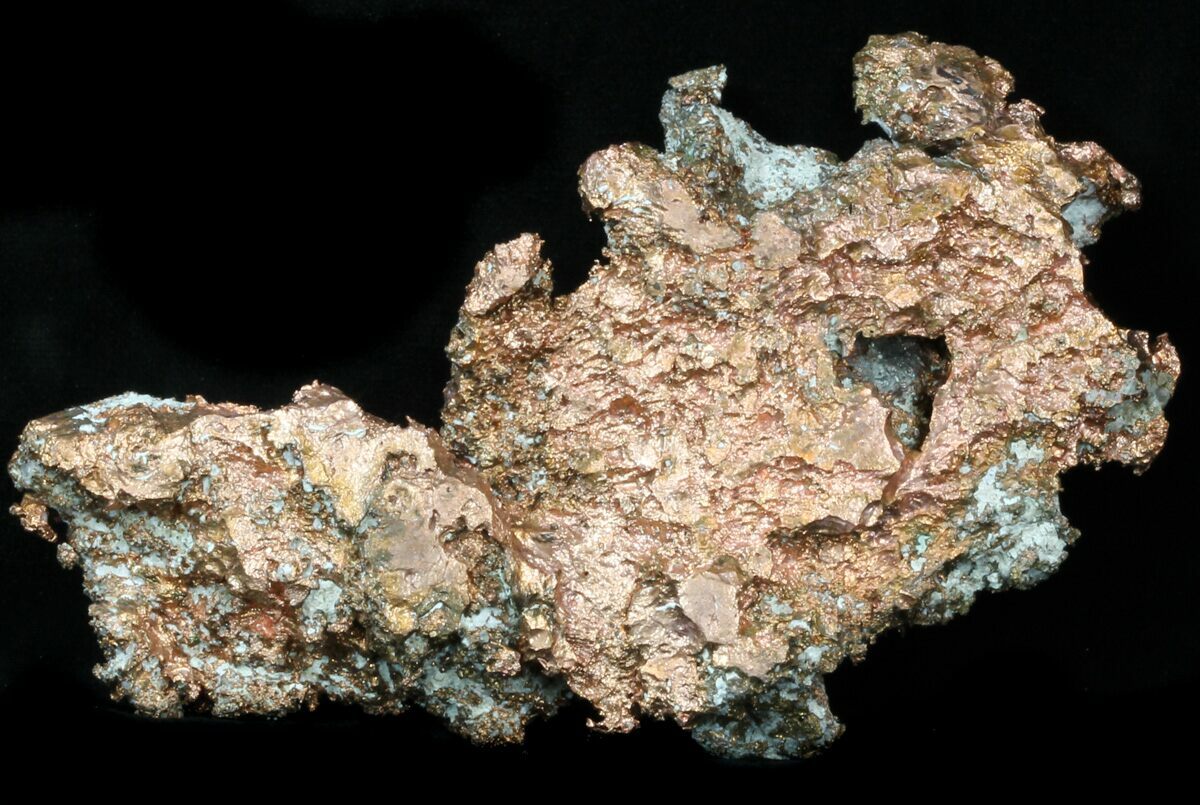 5.1" Natural, Native Copper Specimen Michigan For Sale (34096)
