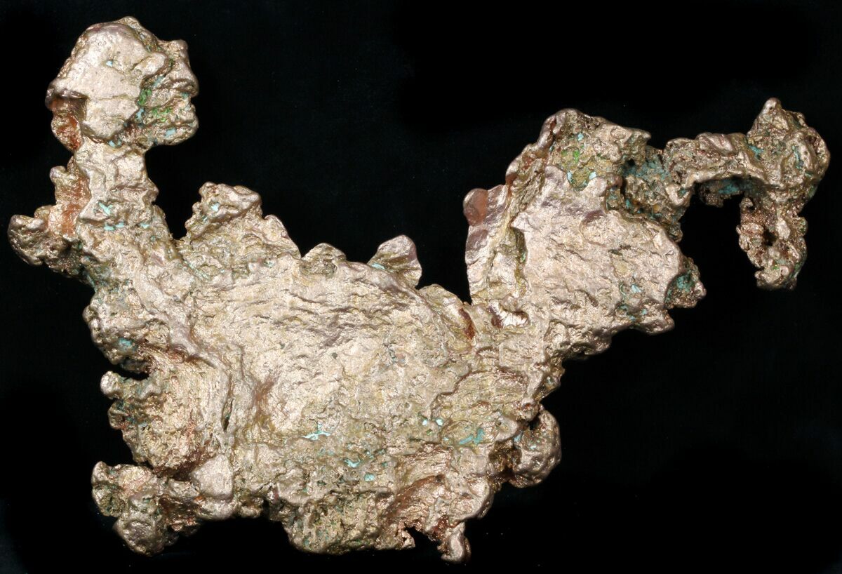 7.7" Natural, Native Copper Specimen Michigan For Sale (34102)