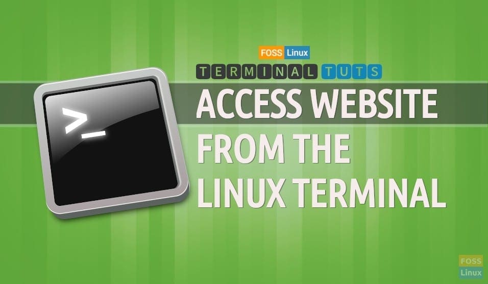 How to access a website using commandline from the Terminal