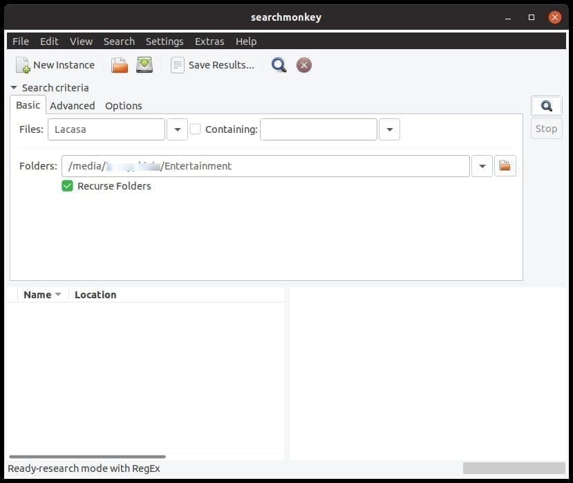 SearchMonkey A desktop search app for Linux FOSS Linux
