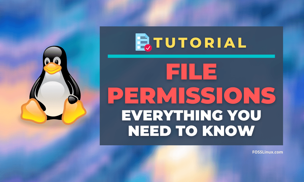 Linux File Permissions Everything You Need to Know