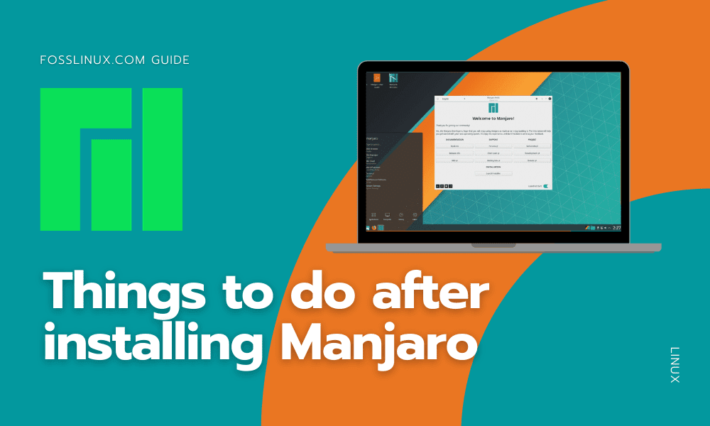 Manjaro FOSS Linux