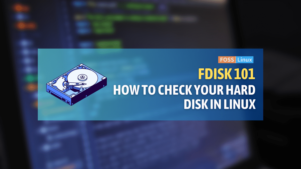 How to Use Fdisk to Inspect Your Hard Disk in Linux