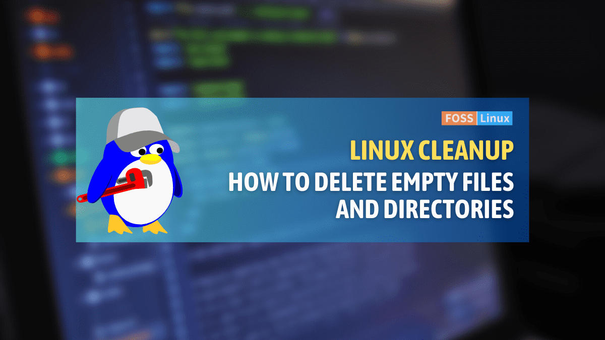 How to Remove Empty Files and Directories in Linux