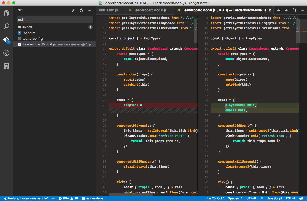 Using git with visual studio code greaward