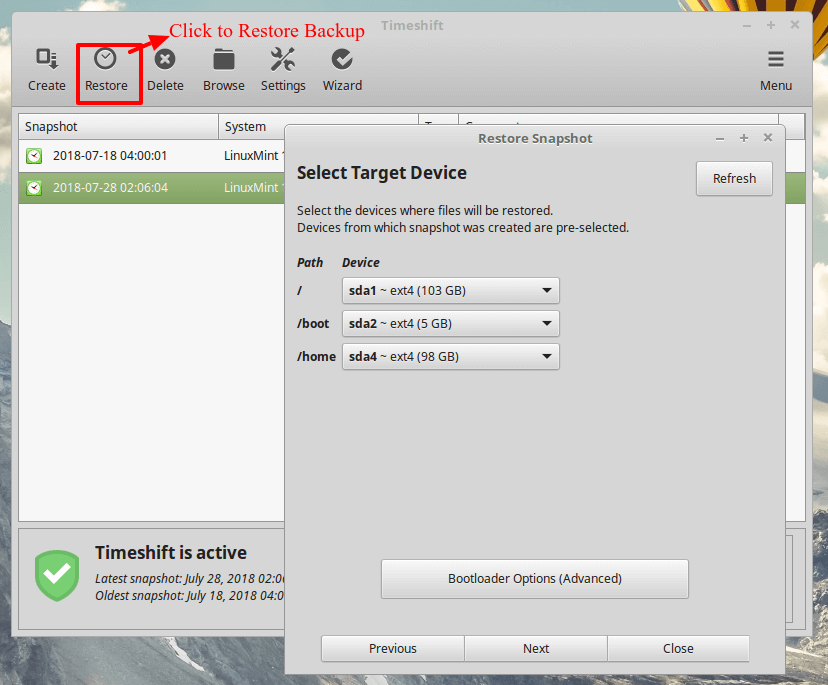Install Timeshift in Ubuntu 18.04 Everything Linux 101 blog
