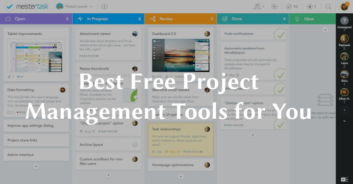 17 Best Free Project Management Tools for You