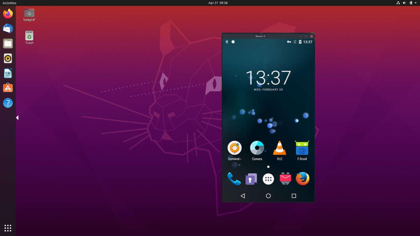 Scrcpy Mirror & Control Your Android Phone from Ubuntu Desktop