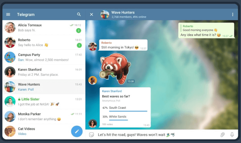 Get Telegram Desktop from the Microsoft Store