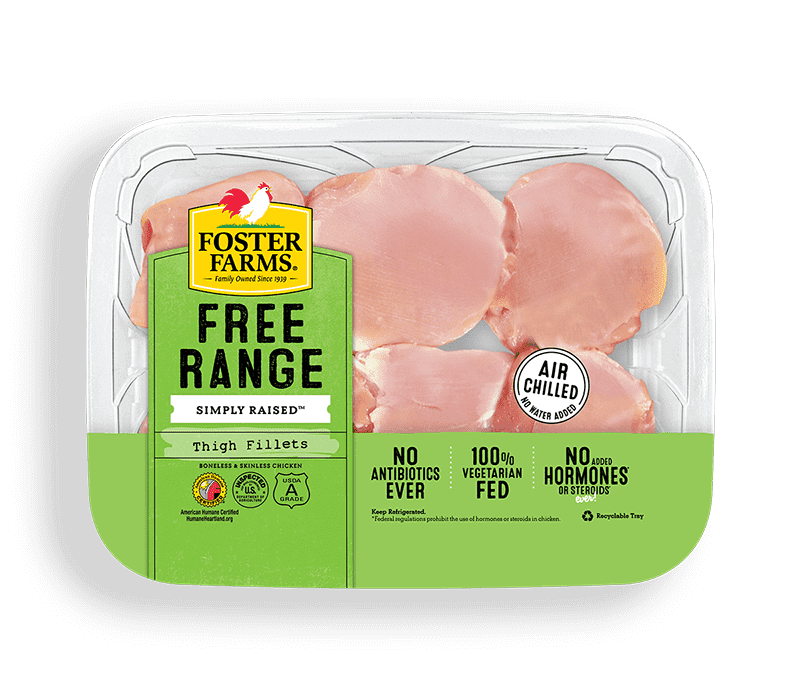 Free Range Boneless Skinless Chicken Thigh Fillets Products