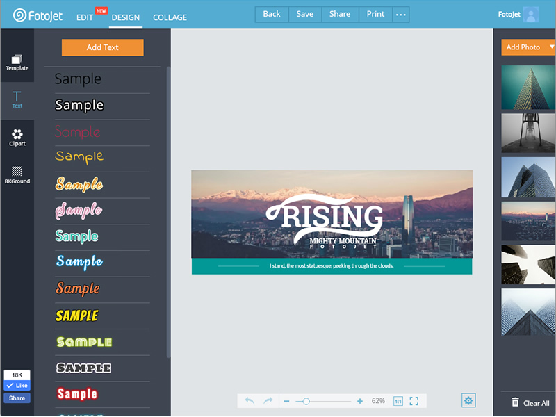 FotoJet Free online collage maker photo card editor and poster creator. affordable (Software)