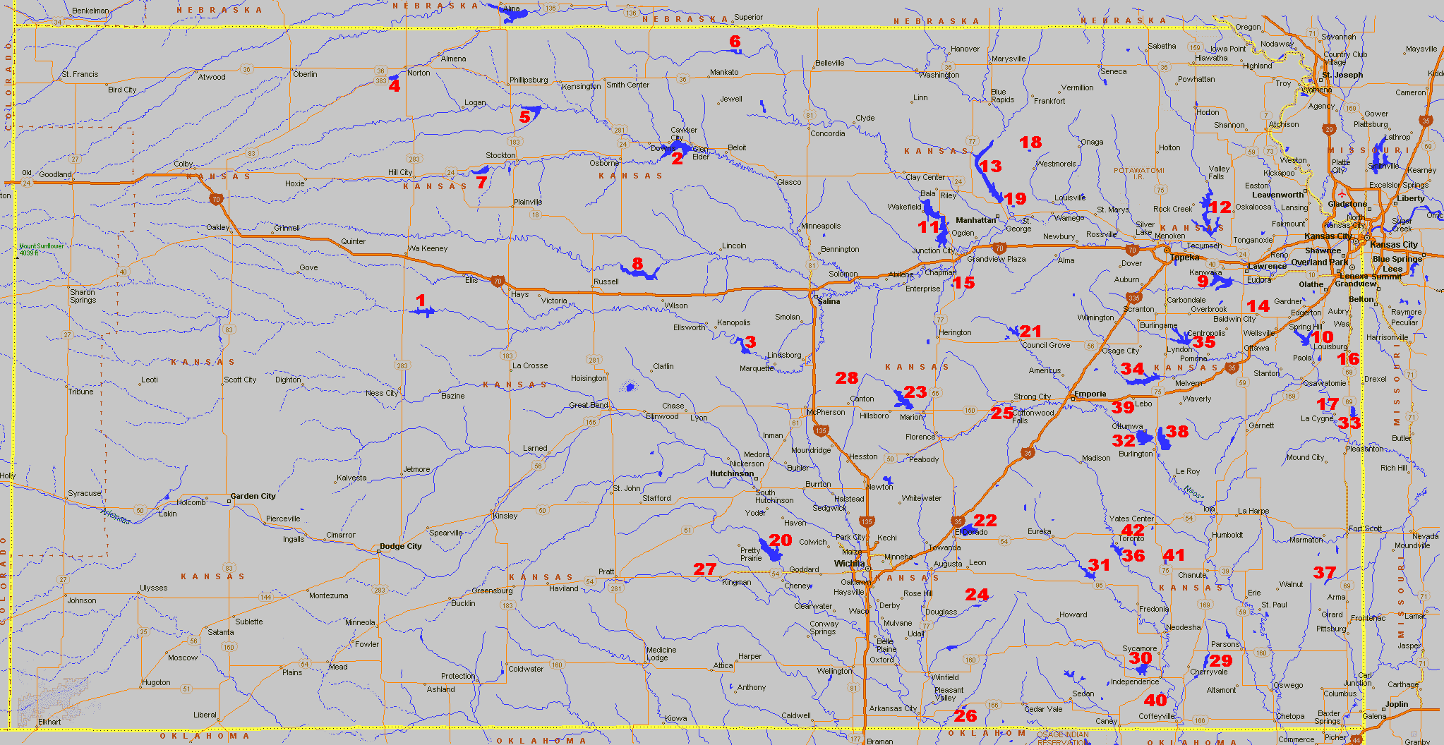 List of counties in Kansas Wikipedia