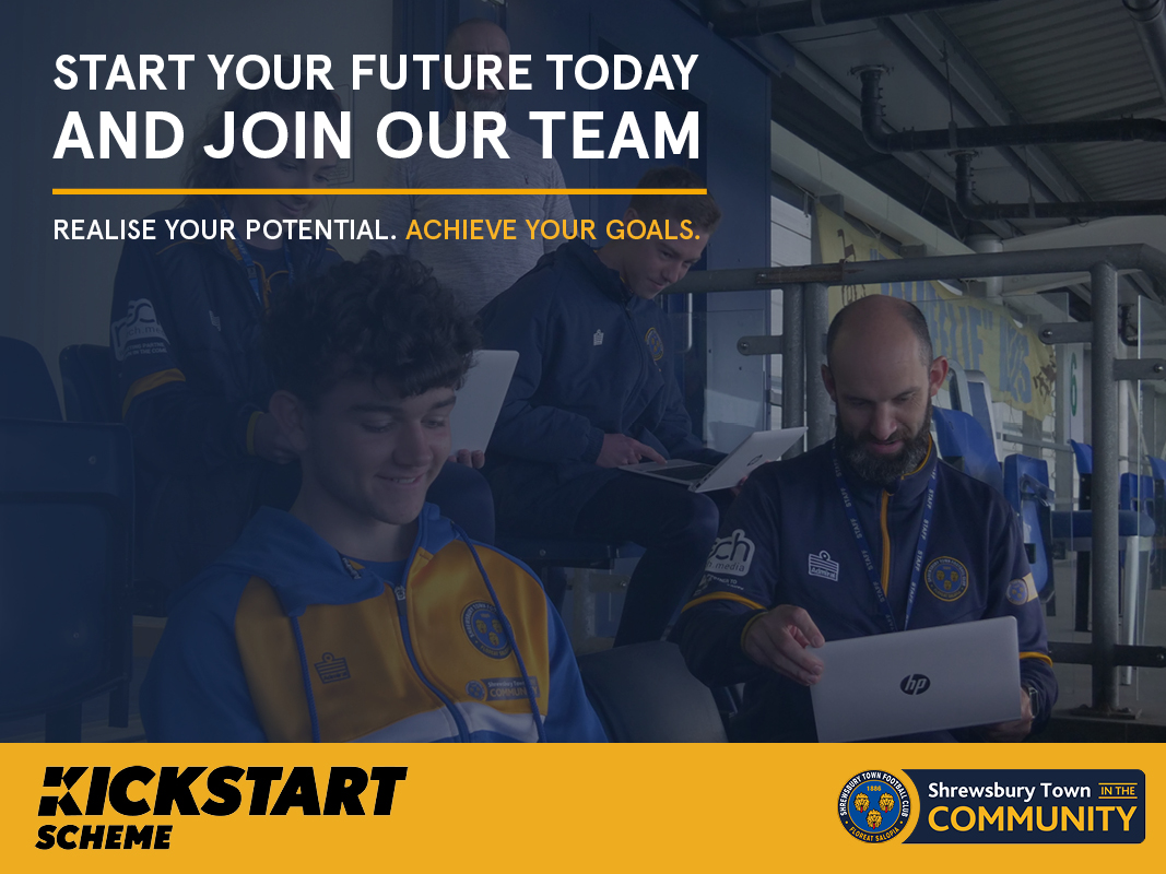 STitC launches jobs available through Kickstart Scheme. Shrewsbury