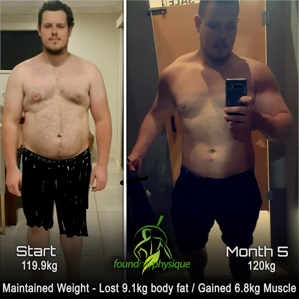 Body DO happen Client results Jack's 16Week