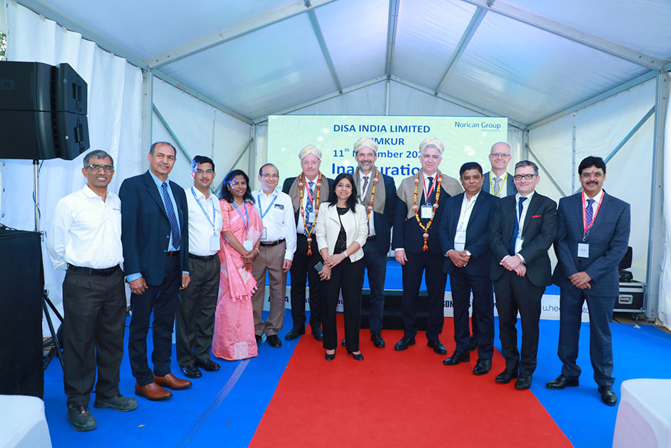 B2B Portal Inauguration of stateoftheart manufacturing facility at DISA